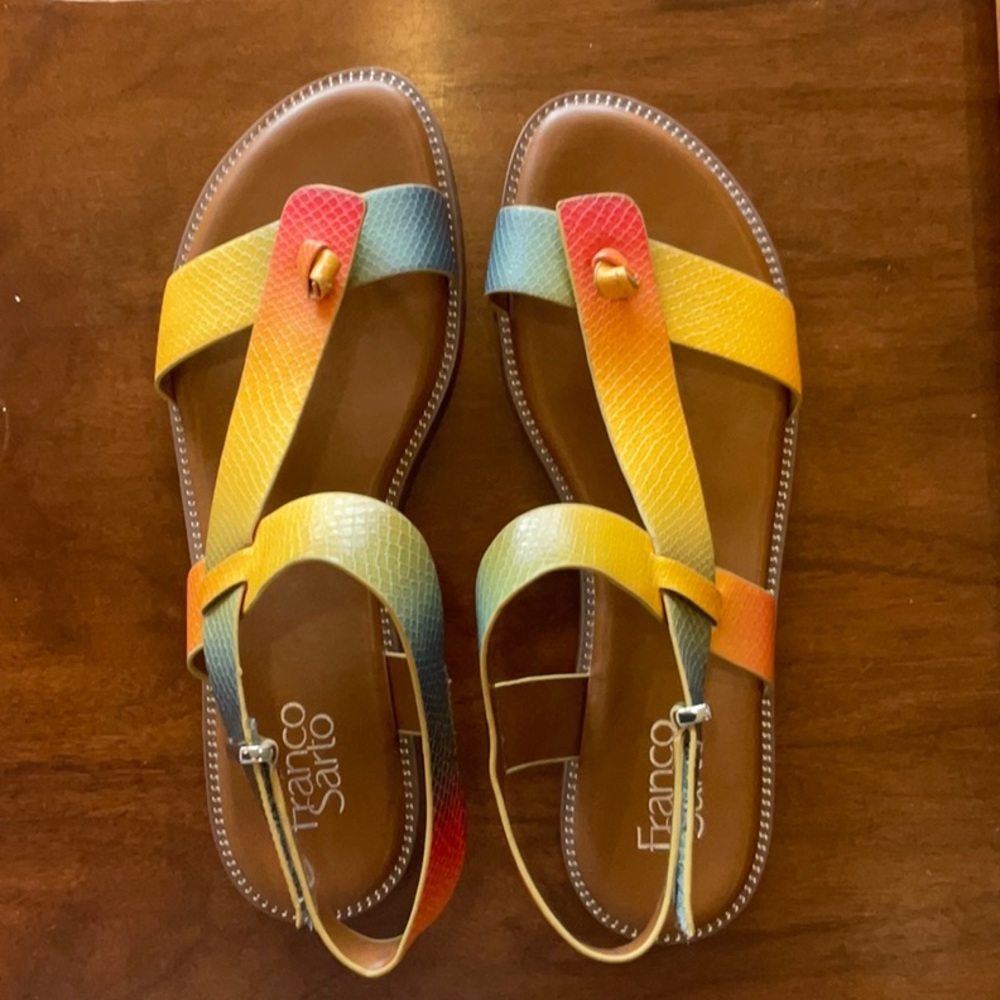 Franco Sarto L-Glenni Sandals in Multi 10M
